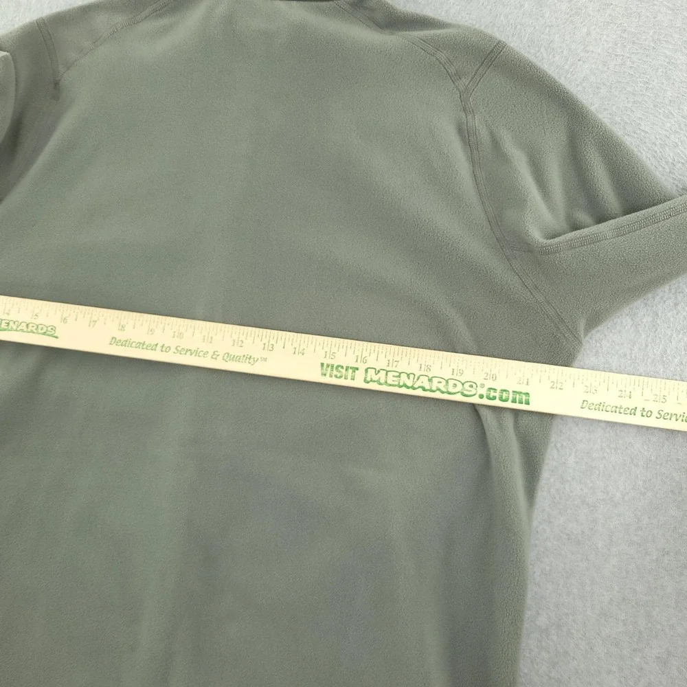 Marmot Reactor Polartec Jacket Mens L Green Fleece Full Zip Stand Collar Hiking